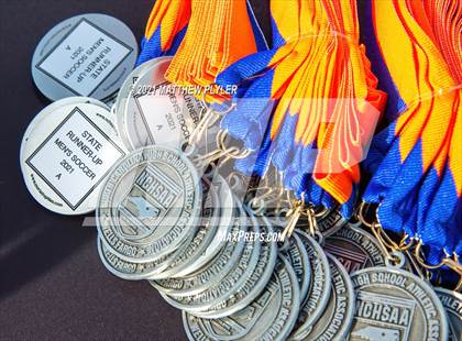 Thumbnail 3 in Christ the King vs. Voyager  (NCHSAA 1A Final Awards) photogallery.