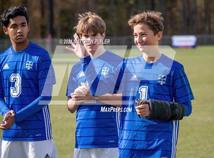 Thumbnail 1 in Christ the King vs. Voyager  (NCHSAA 1A Final Awards) photogallery.