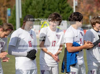 Thumbnail 1 in Christ the King vs. Voyager  (NCHSAA 1A Final Awards) photogallery.