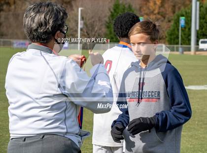 Thumbnail 3 in Christ the King vs. Voyager  (NCHSAA 1A Final Awards) photogallery.