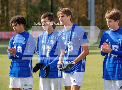 Thumbnail 2 in Christ the King vs. Voyager  (NCHSAA 1A Final Awards) photogallery.