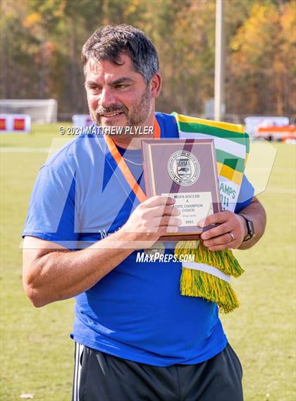 Thumbnail 1 in Christ the King vs. Voyager  (NCHSAA 1A Final Awards) photogallery.