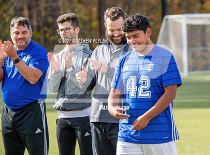 Thumbnail 3 in Christ the King vs. Voyager  (NCHSAA 1A Final Awards) photogallery.