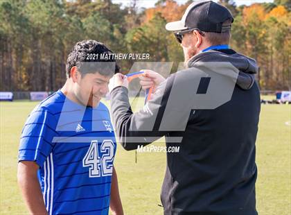 Thumbnail 1 in Christ the King vs. Voyager  (NCHSAA 1A Final Awards) photogallery.