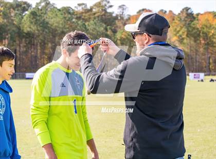 Thumbnail 1 in Christ the King vs. Voyager  (NCHSAA 1A Final Awards) photogallery.
