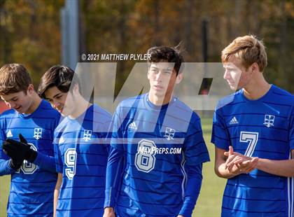 Thumbnail 3 in Christ the King vs. Voyager  (NCHSAA 1A Final Awards) photogallery.