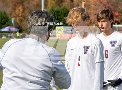 Thumbnail 2 in Christ the King vs. Voyager  (NCHSAA 1A Final Awards) photogallery.