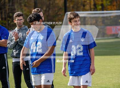 Thumbnail 2 in Christ the King vs. Voyager  (NCHSAA 1A Final Awards) photogallery.