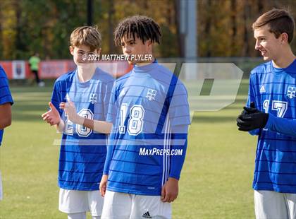 Thumbnail 1 in Christ the King vs. Voyager  (NCHSAA 1A Final Awards) photogallery.