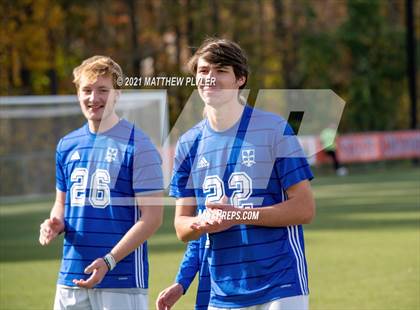 Thumbnail 2 in Christ the King vs. Voyager  (NCHSAA 1A Final Awards) photogallery.
