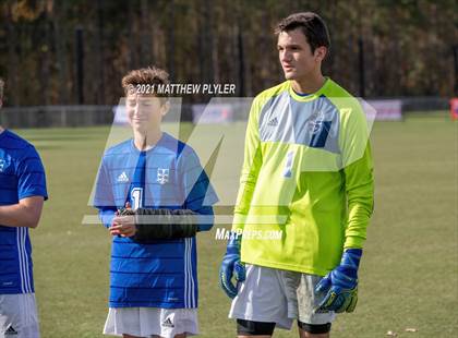 Thumbnail 3 in Christ the King vs. Voyager  (NCHSAA 1A Final Awards) photogallery.