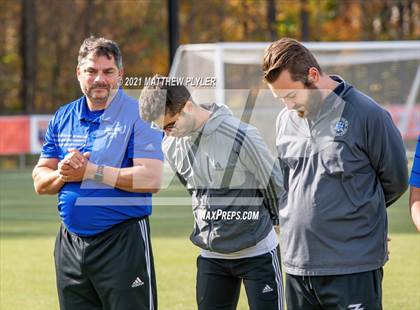 Thumbnail 2 in Christ the King vs. Voyager  (NCHSAA 1A Final Awards) photogallery.