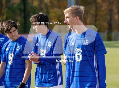 Thumbnail 1 in Christ the King vs. Voyager  (NCHSAA 1A Final Awards) photogallery.