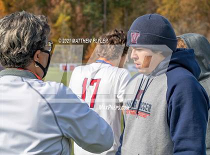 Thumbnail 1 in Christ the King vs. Voyager  (NCHSAA 1A Final Awards) photogallery.