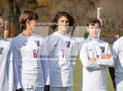 Thumbnail 3 in Christ the King vs. Voyager  (NCHSAA 1A Final Awards) photogallery.