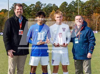 Thumbnail 1 in Christ the King vs. Voyager  (NCHSAA 1A Final Awards) photogallery.
