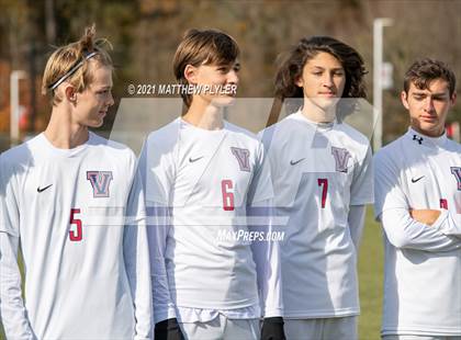 Thumbnail 2 in Christ the King vs. Voyager  (NCHSAA 1A Final Awards) photogallery.