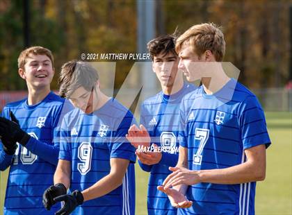 Thumbnail 2 in Christ the King vs. Voyager  (NCHSAA 1A Final Awards) photogallery.