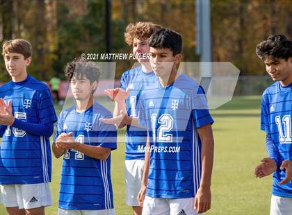 Thumbnail 3 in Christ the King vs. Voyager  (NCHSAA 1A Final Awards) photogallery.