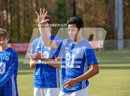 Thumbnail 1 in Christ the King vs. Voyager  (NCHSAA 1A Final Awards) photogallery.