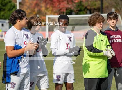 Thumbnail 1 in Christ the King vs. Voyager  (NCHSAA 1A Final Awards) photogallery.