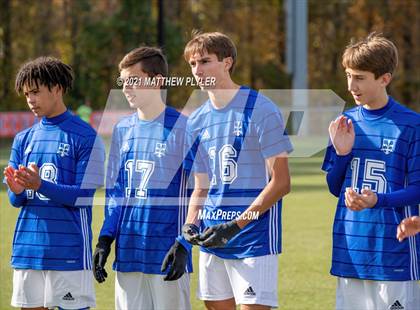 Thumbnail 1 in Christ the King vs. Voyager  (NCHSAA 1A Final Awards) photogallery.