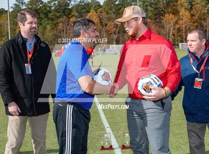 Thumbnail 1 in Christ the King vs. Voyager  (NCHSAA 1A Final Awards) photogallery.