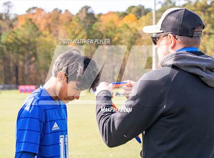 Thumbnail 2 in Christ the King vs. Voyager  (NCHSAA 1A Final Awards) photogallery.