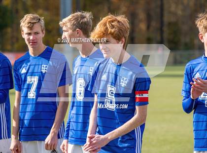 Thumbnail 3 in Christ the King vs. Voyager  (NCHSAA 1A Final Awards) photogallery.