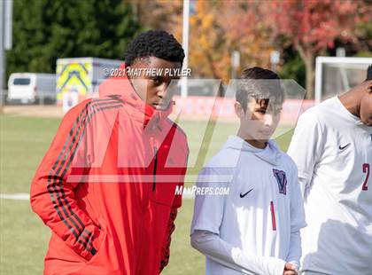 Thumbnail 1 in Christ the King vs. Voyager  (NCHSAA 1A Final Awards) photogallery.