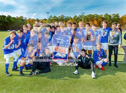 Thumbnail 3 in Christ the King vs. Voyager  (NCHSAA 1A Final Awards) photogallery.