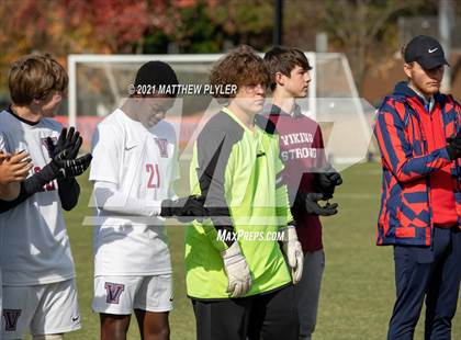 Thumbnail 2 in Christ the King vs. Voyager  (NCHSAA 1A Final Awards) photogallery.