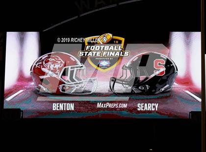 Thumbnail 2 in Searcy vs. Benton (AAA 6A Final) photogallery.