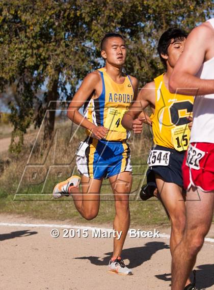 Thumbnail 1 in CIF State Cross Country Championships (D2 Boys Race) photogallery.