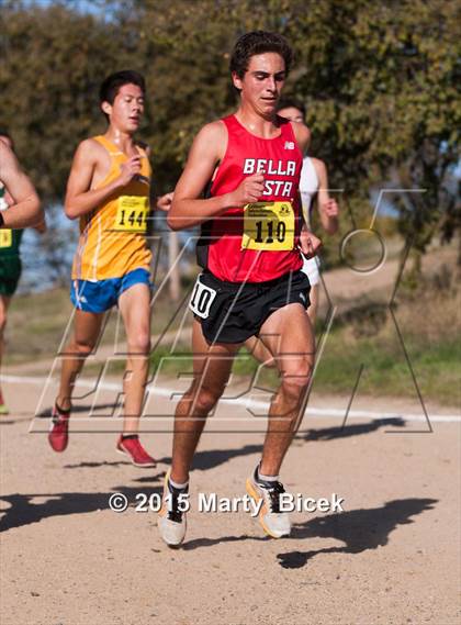 Thumbnail 1 in CIF State Cross Country Championships (D2 Boys Race) photogallery.