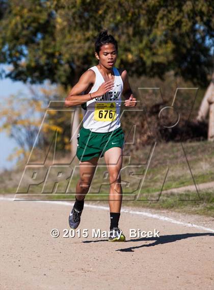 Thumbnail 2 in CIF State Cross Country Championships (D2 Boys Race) photogallery.