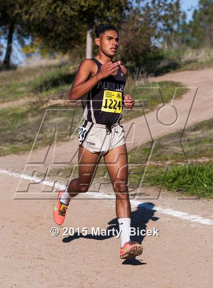 Thumbnail 2 in CIF State Cross Country Championships (D2 Boys Race) photogallery.
