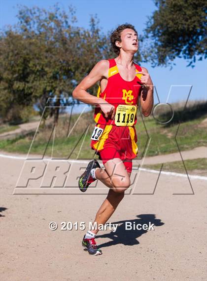Thumbnail 1 in CIF State Cross Country Championships (D2 Boys Race) photogallery.