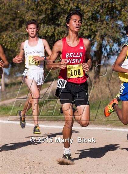 Thumbnail 3 in CIF State Cross Country Championships (D2 Boys Race) photogallery.