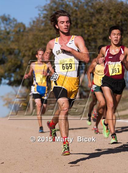 Thumbnail 3 in CIF State Cross Country Championships (D2 Boys Race) photogallery.
