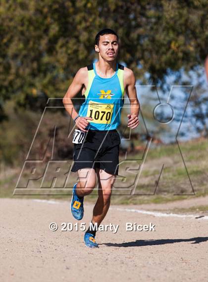 Thumbnail 1 in CIF State Cross Country Championships (D2 Boys Race) photogallery.
