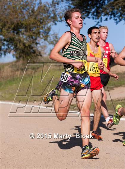 Thumbnail 3 in CIF State Cross Country Championships (D2 Boys Race) photogallery.