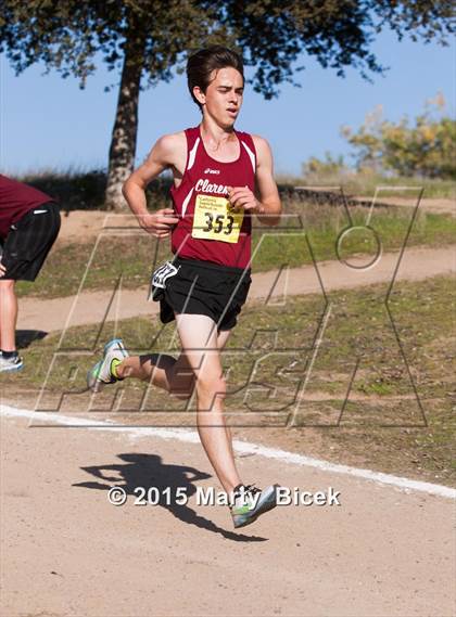 Thumbnail 3 in CIF State Cross Country Championships (D2 Boys Race) photogallery.