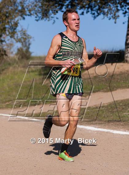Thumbnail 1 in CIF State Cross Country Championships (D2 Boys Race) photogallery.