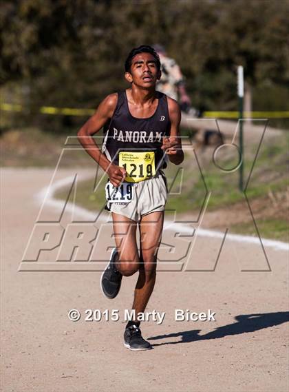 Thumbnail 1 in CIF State Cross Country Championships (D2 Boys Race) photogallery.