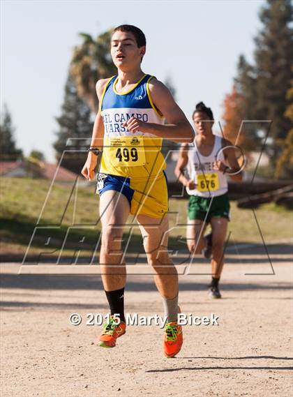 Thumbnail 2 in CIF State Cross Country Championships (D2 Boys Race) photogallery.