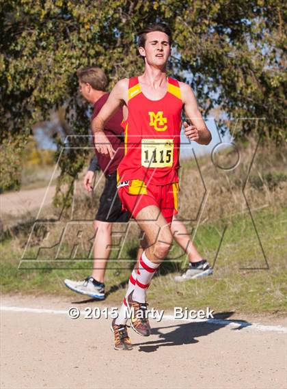 Thumbnail 2 in CIF State Cross Country Championships (D2 Boys Race) photogallery.