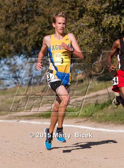 Thumbnail 1 in CIF State Cross Country Championships (D2 Boys Race) photogallery.