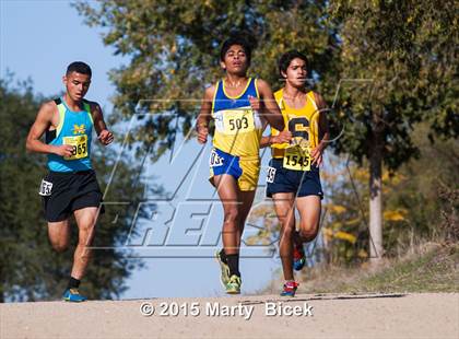 Thumbnail 3 in CIF State Cross Country Championships (D2 Boys Race) photogallery.