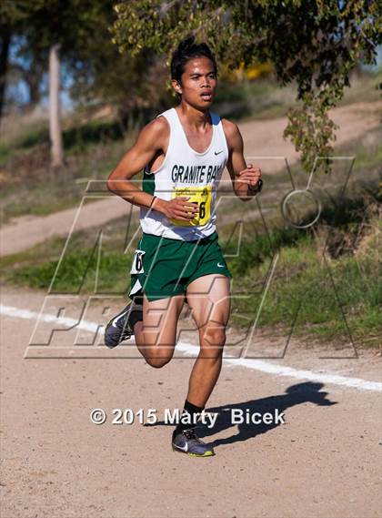 Thumbnail 1 in CIF State Cross Country Championships (D2 Boys Race) photogallery.